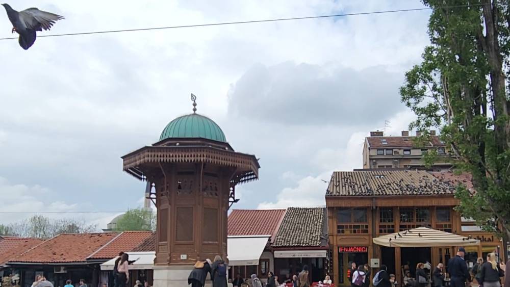 Saraybosna'da Osmanlı mirası Başçarşı Sebili, ziyaretçilerini bekliyor