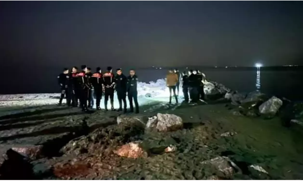 Balık tuttum diye sevinirken canından oldu