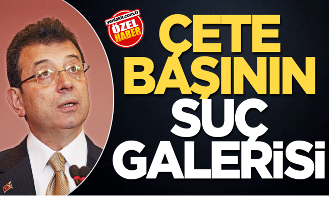 Çete başının suç galerisi
