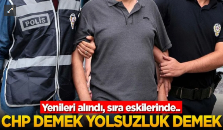CHP demek yolsuzluk demek