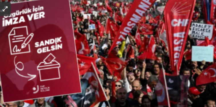 CHP ülke genelinde imza kampanyası başlattı